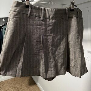 Zara Herringbone Pattern Skirt